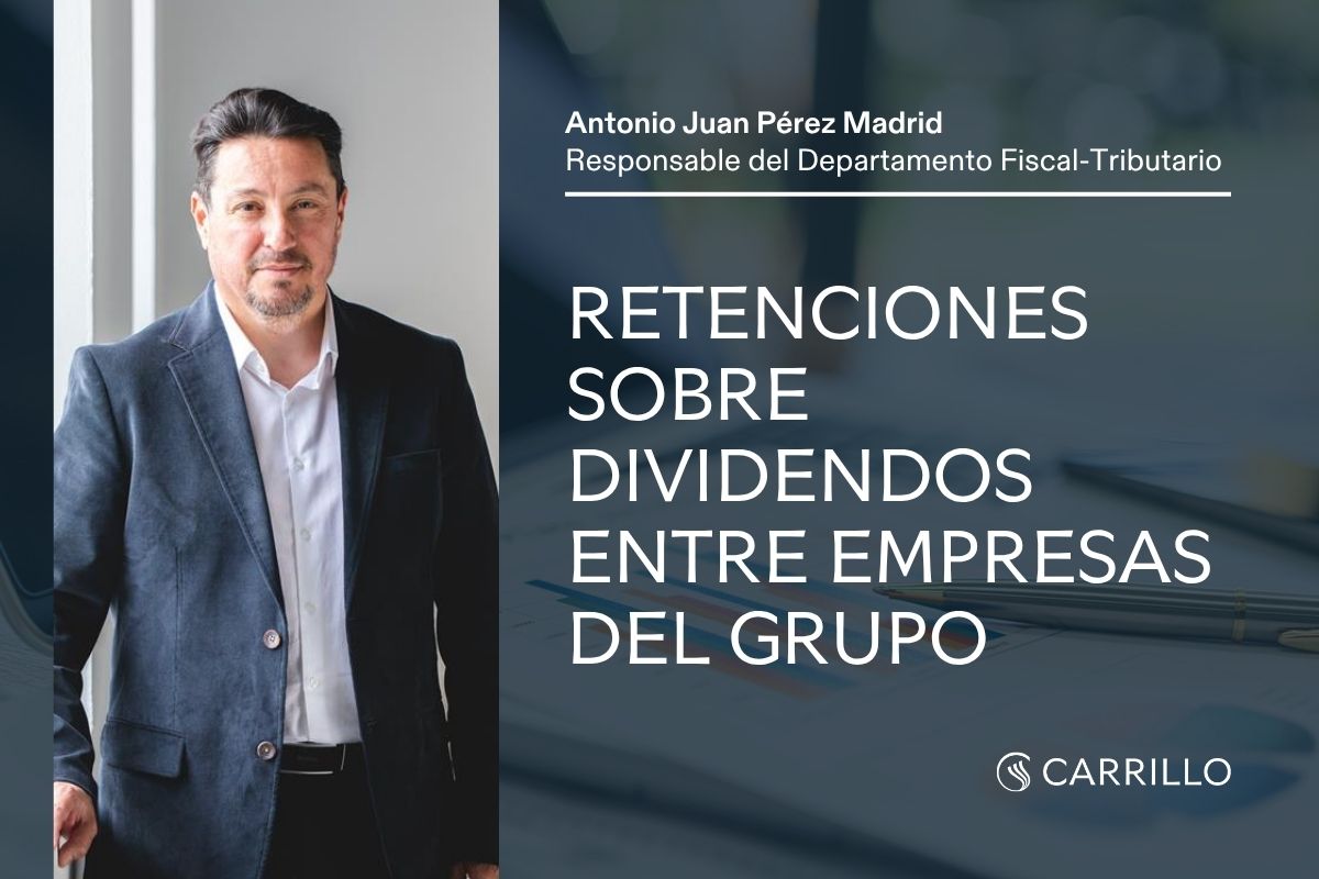 Retenciones sobre dividendos entre empresas del grupo y sociedades holding