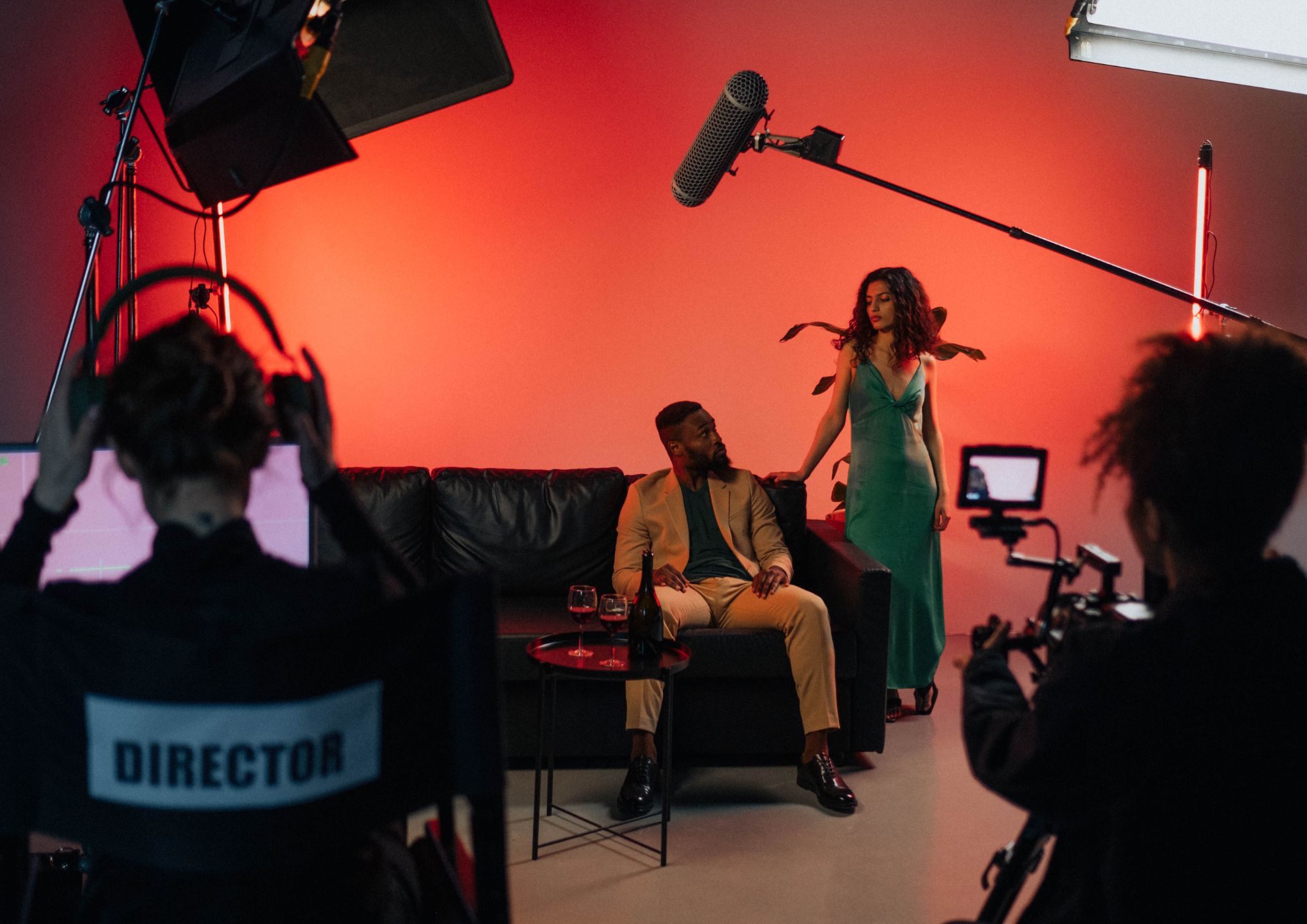 Rodaje de una producción audiovisual financiada mediante incentivos fiscales culturales