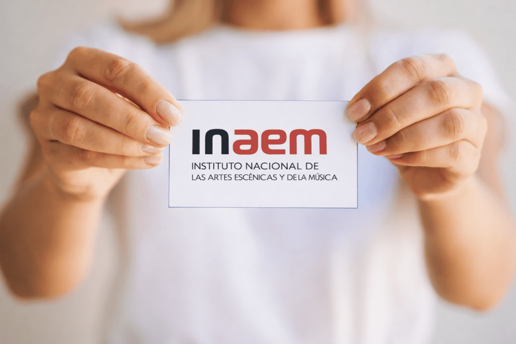 Incentivos fiscales en cultura: guía 2026 para empresas 5 Imagen de certificación cultural del INAEM (Instituto Nacional de las Artes Escénicas y de la Música), organismo público clave para aplicar incentivos fiscales culturales con seguridad jurídica.