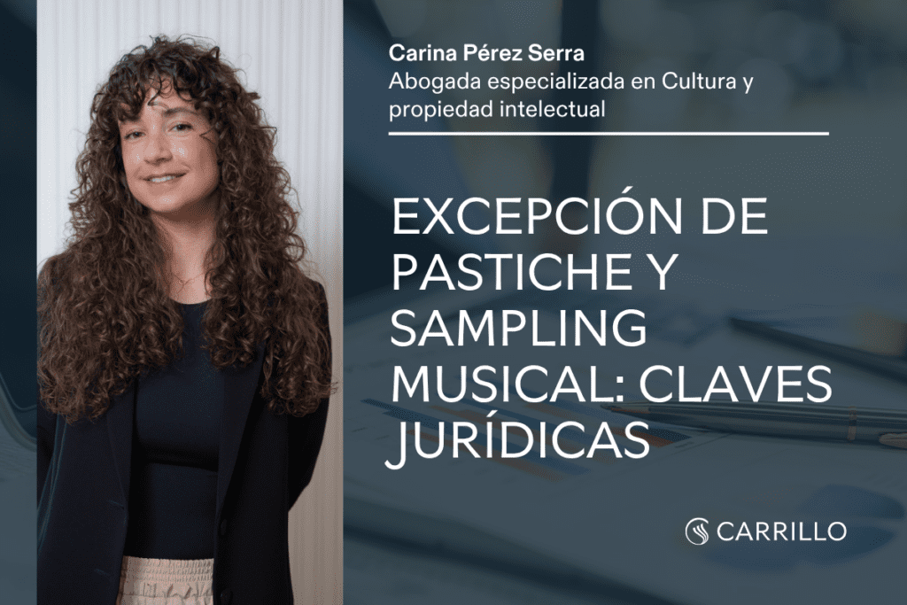 Imagen sobre la excepción de pastiche en el sampling musical y la sentencia del TJUE en materia de derecho de autor.