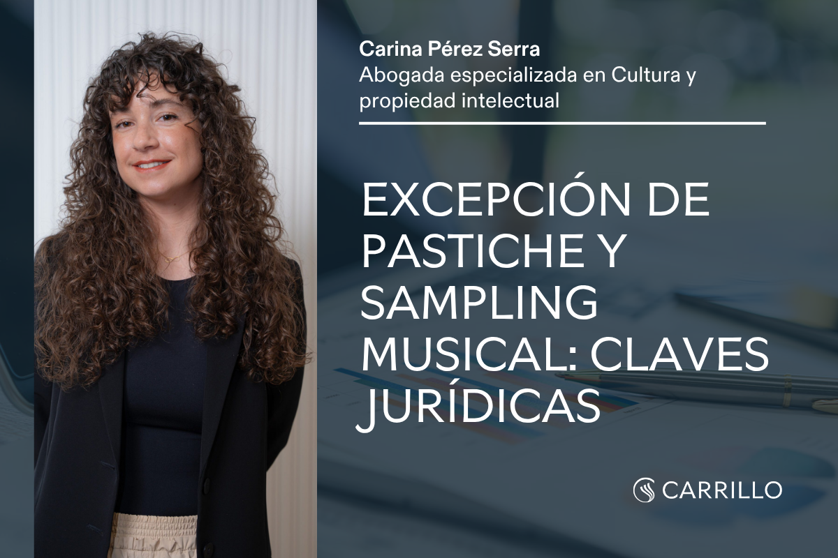 Imagen sobre la excepción de pastiche en el sampling musical y la sentencia del TJUE en materia de derecho de autor.