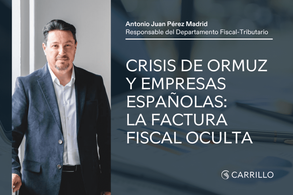 Portada del artículo sobre la crisis de Ormuz y empresas españolas