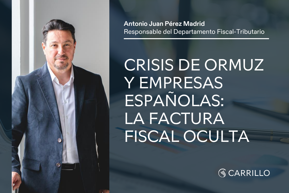 Portada del artículo sobre la crisis de Ormuz y empresas españolas
